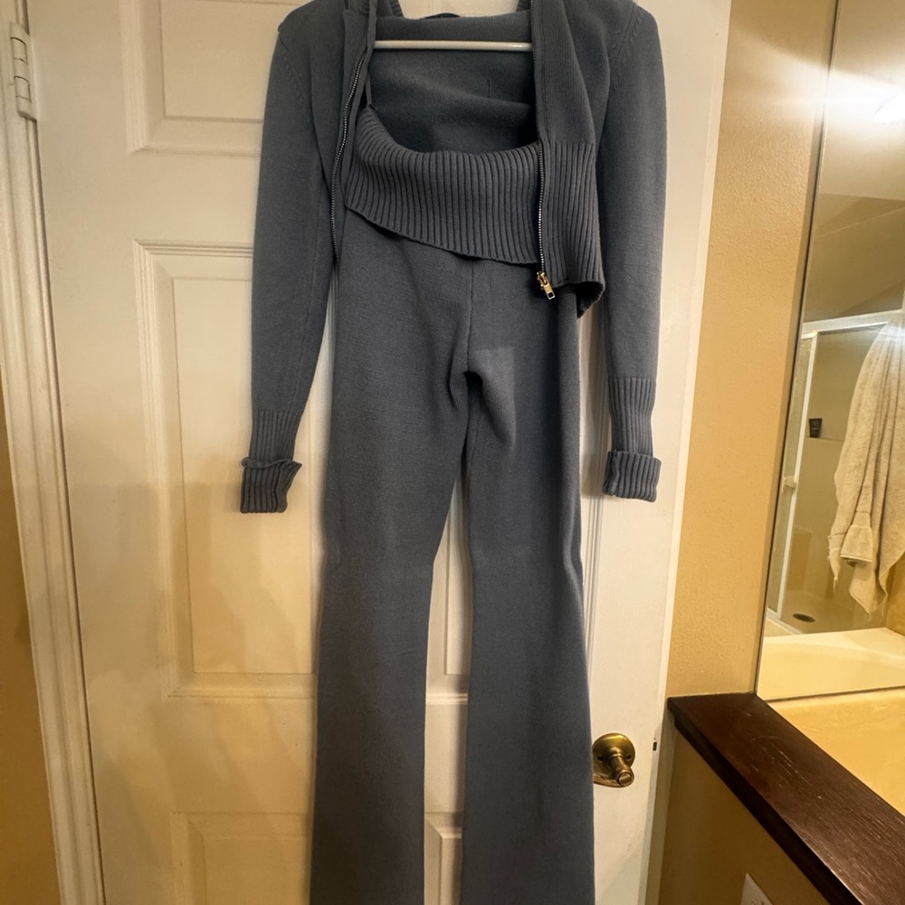Stylish Blue Women's Boot Cut Jumpsuit